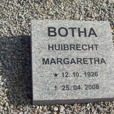 BOTHA Huibrecht Margaretha 1926-2008