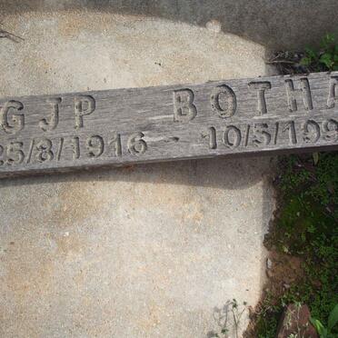 BOTHA G.J.P. 1916-1993