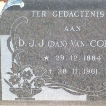 COLLER D.J.J., van 1884-1961