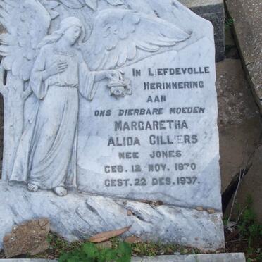 CILLIERS Margaretha Alida nee JONES 1870-1937