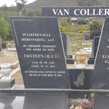 COLLER B.J.J., van 1942-2011 &amp; Elsabe Johanna NEETHLING 1943-