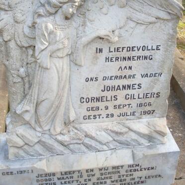 CILLIERS Johannes Cornelis 1866-1907
