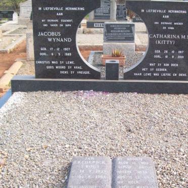 CROUS Jacobus Wynand 1907-1989 &amp; Catharina M.M. 1917-2001 :: CROUS Jan Frederick 1937-1995 