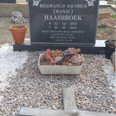 HAASBROEK Hermanus Jacobus 1953-2014