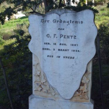 PENTZ C.F. 1887-1938