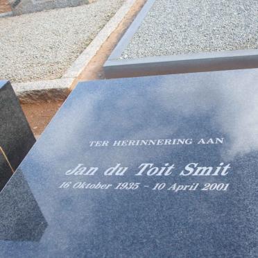 SMIT Jan du Toit 1935-2001