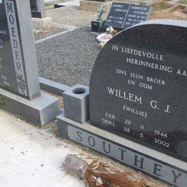 SOUTHEY Jan T.O. 1919-2004 &amp; Anna C.S. VAN ECK 1922-1996 :: SOUTHEY Willem G.J. 1946-2002 