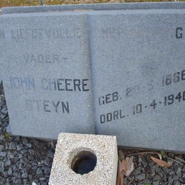 STEYN John Cheere 1866-1940