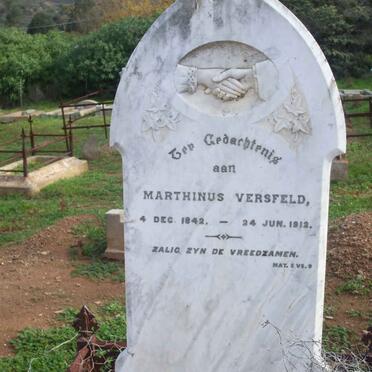 VERSFELD Marthinus 1842-1912