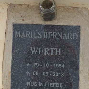 WERTH Marius Bernard 1954-2013