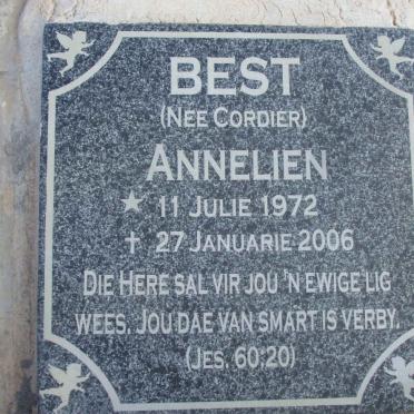 BEST Annelien nee CORDIER 1972-2006