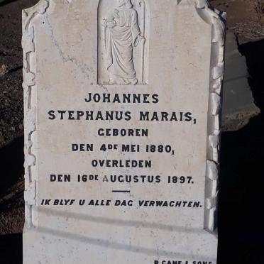 MARAIS Johannes Stephanus 1880-1897