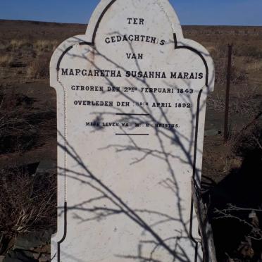 MARAIS Margaretha Susanna 1843-1892