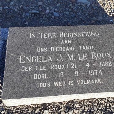 ROUX Engela J.M., le nee LE ROUX 1888-1974