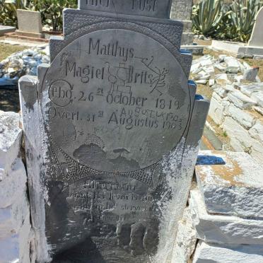 BRITS Matthys Magiel 1819-1903