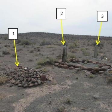 Western Cape, BEAUFORT-WEST district, Karoo National Park, Doornhoek 197, Sandrivier, farm cemetery_08