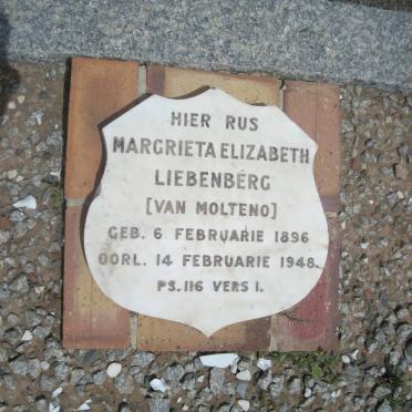 LIEBENBERG Margrieta Elizabeth 1896-1948
