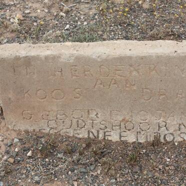 DRAAI Koos 1931-
