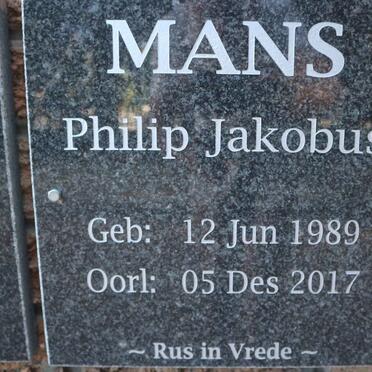 MANS Philip Jakobus 1989-2017
