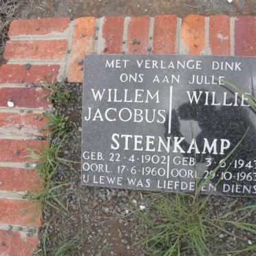 STEENKAMP Willem Jacobus 1902-1960 :: STEENKAMP Willie 1943-1963
