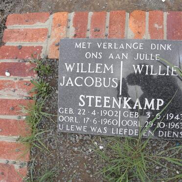 STEENKAMP Willem Jacobus 1902-1960 :: STEENKAMP Willie 1943-1963