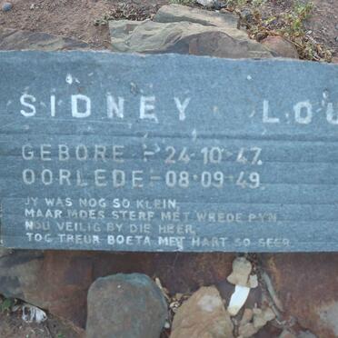 LOUW Sidney 1947-1949