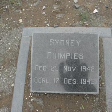 DUIMPIES Sydney 1942-1943