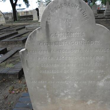 CONRADIE Catharina Cornelia 1833-1894
