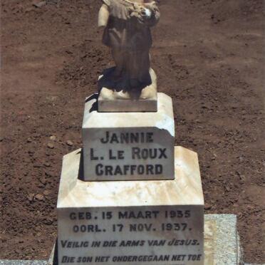 CRAFFORD Jannie L. le Roux 1935-1937