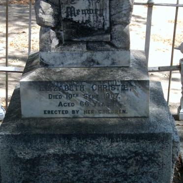 CHRISTIE Elizabeth -1907