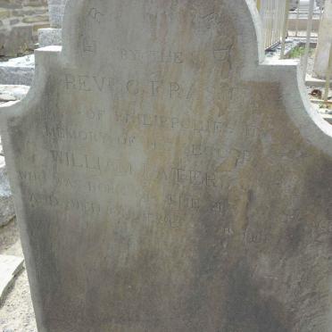 FRASER William Paterson 1866-1868