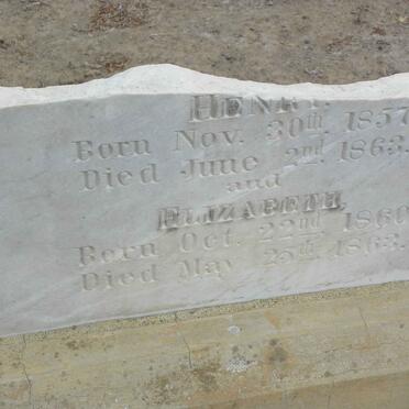 FOULKES Henry 1857-1863 :: FOULKES Elizabeth 1860-1863