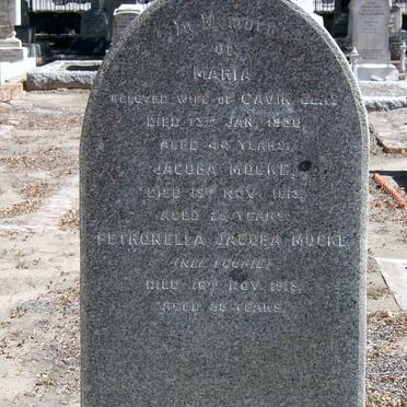 GLAS Maria -1930 :: MOCKE Jacoba -1913 :: MOCKE Petronella Jacoba nee FOURIE -1913