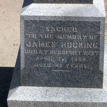 HOCKING James -1892
