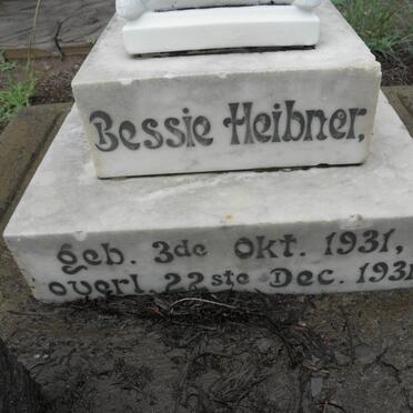HEIBNER Bessie 1931-1931