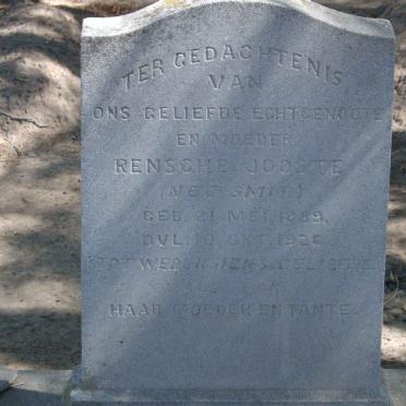 JOOSTE Rensche nee SMIT 1889-1920