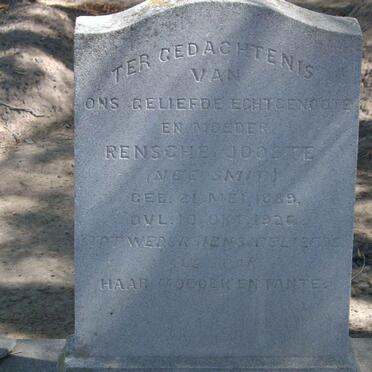 JOOSTE Rensche nee SMIT 1889-1920