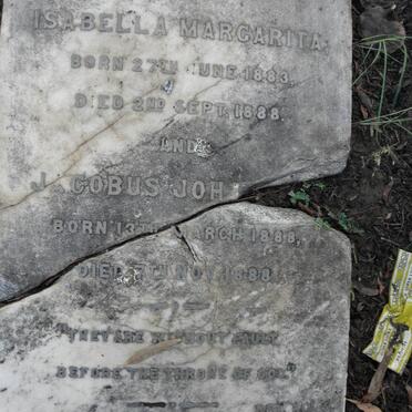 LOUW Matthew Michael 1884-1886 :: LOUW Isabella Margaretha 1883-1888 :: LOUW Jacobus Joh? 1888-1888