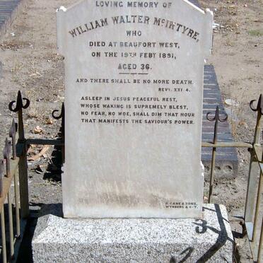 McINTYRE William Walter -1891