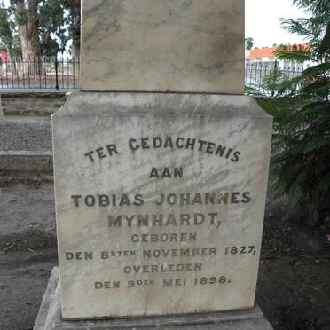 MYNHARDT Tobias Johannes 1827-1898 &amp; Susanna P. 1838-1919