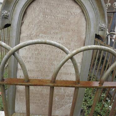 MEINTJES Jacobus Johannes 1806-1860 :: MEINTJES Jacobus Johannes 1826-1864