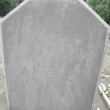 MILTON Jane 1856-1872 :: WEBB Henry 1819-1900