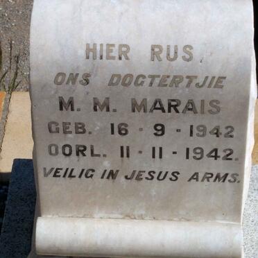MARAIS M.M. 1942-1942