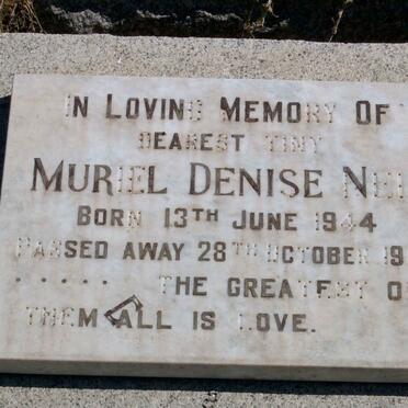 NEL Muriel Denise 1944-1963