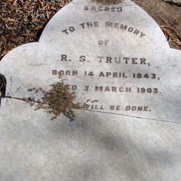 TRUTER R.S. 1843-1903