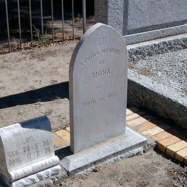 PIENAAR H.L. 1936-1936 :: PIENAAR Mona