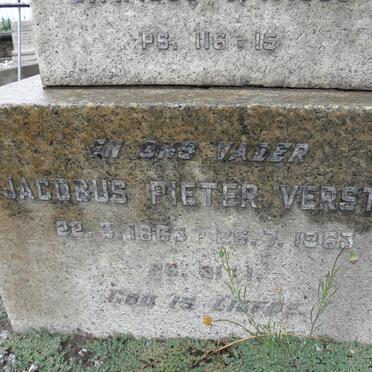 VERSTER Jacobus Pieter 1863-1963