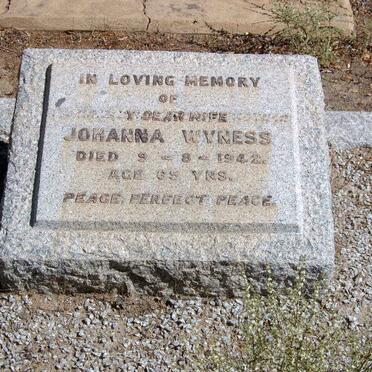 WYNESS Johanna -1942