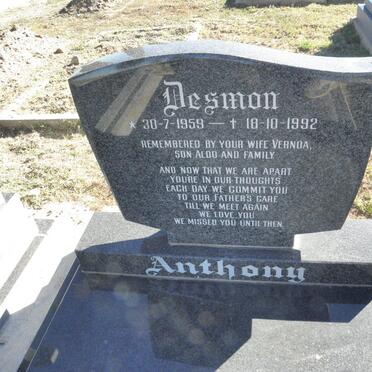 ANTHONY Desmon 1959-1992