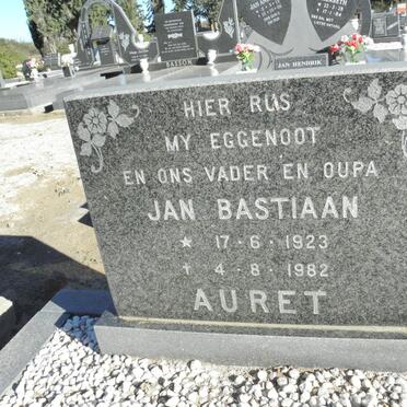 AURET Jan Bastiaan 1923-1982